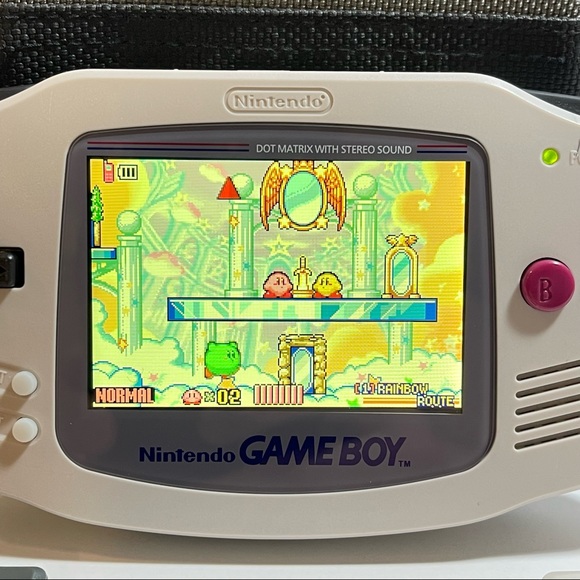 *SOLD* (BUNDLE) Backlit Gameboy Advance in Retro Shell W/ 3 Games & Accessories! - Picture 11 of 14